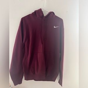 Nike maroon hoodie